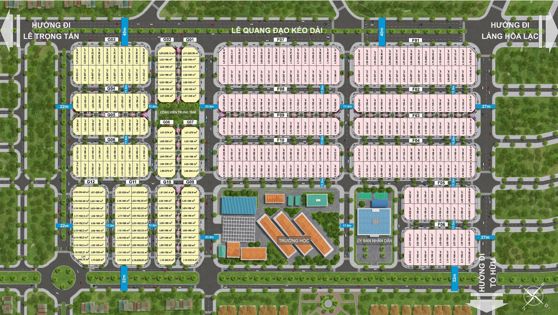 Mặt bằng tổng thể